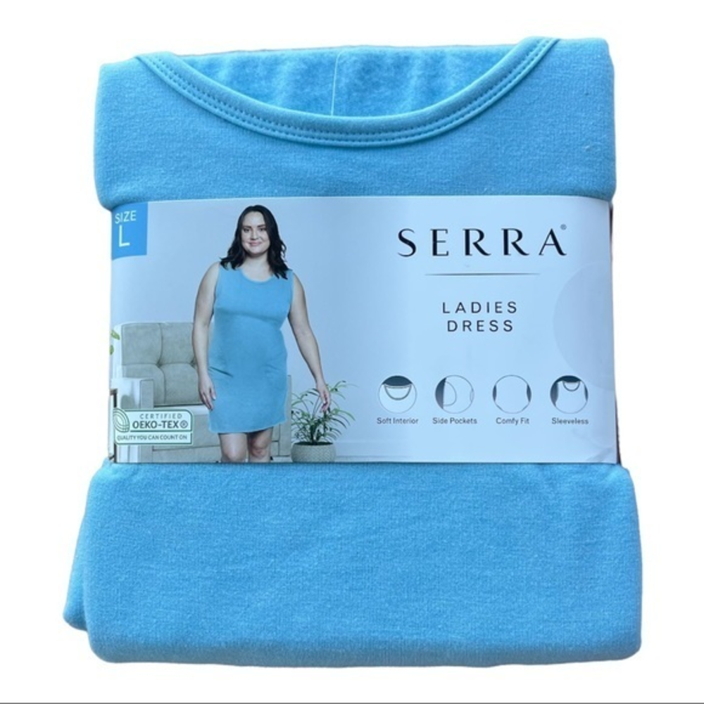 NWT SERRA Women Ladies‎ Summer Shift Dress with pockets Size S